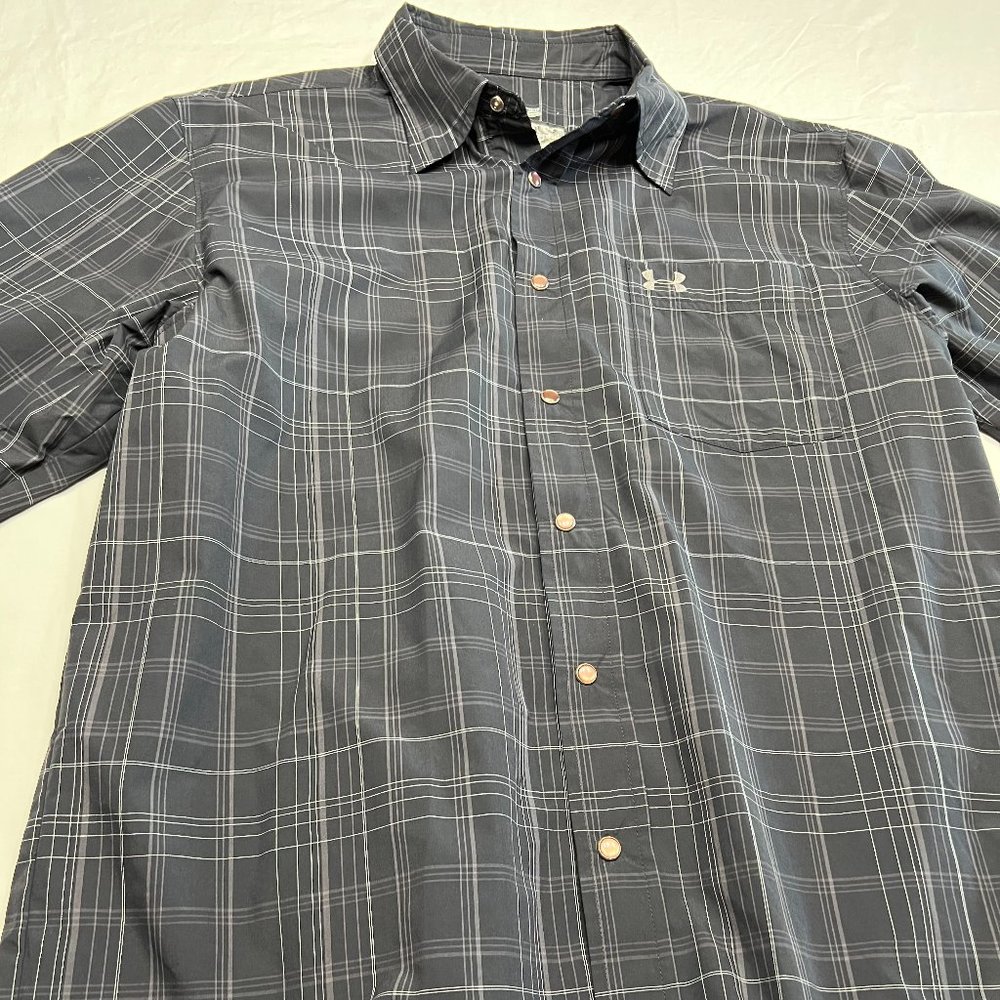 Under Armour button down long sleeve Super Bowl XLIV special edition great cond